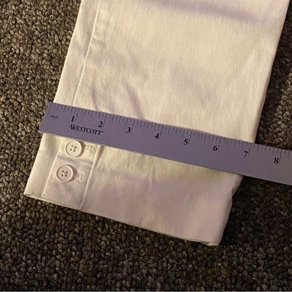 Talbots Pants Women’s Size 4 Curvy White - Picture 6 of 14